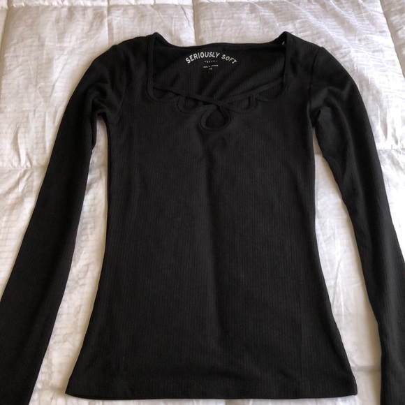 Aeropostale Tops - Black seriously soft long sleeve shirt